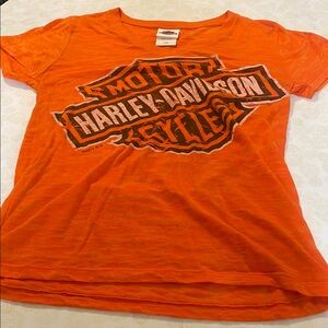 Harley-Davidson Orange T-Shirt